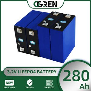 280AH LiFePO4 batterie 3.2V 4/8/16/32 pièces batterie Rechargeable au Lithium fer Phosphate bricolage 12V 24V 48V EV RV bateau système solaire