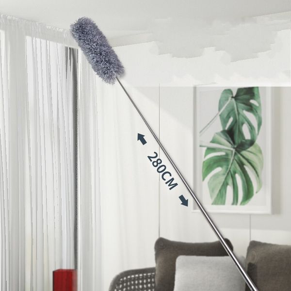 280 cm réglable télescopique pliage Duster brosse voiture intérieur évent détaillant dépoussiérage ménage dépoussiérage maison brosse de nettoyage 20221007 E3