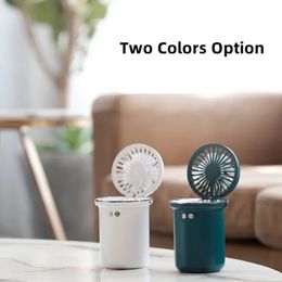 Humidificateur d'air portable rechargeable de 280 ml avec ventilateur - Gardez votre maison ou votre bureau frais et confortable. - Pas de batterie.