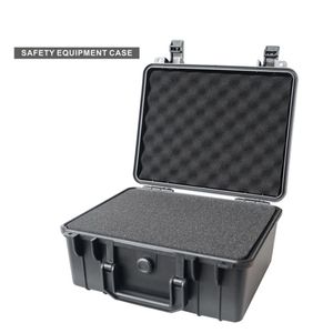 280 x 240 x 130 mm Sicherheitsausrüstungskoffer Werkzeugkasten Schlagfester Sicherheitskoffer Koffer Werkzeugkasten Dateikasten Kamerakoffer mit vorgeschnittenem Schaumstoff253I