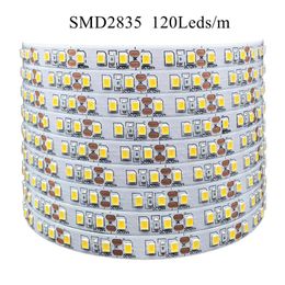 2835 LED Light Strip 12 V 600LEDS 1200LEDS LED-tape Lamptouw Blauw / Rood / Groen / Wit / Warm Wit Kamer Decoratie TV-achtergrondverlichting