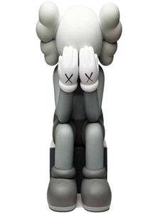 28cm 09kg Originalfake Kaws Companion Doll Position de position assise avec boîte d'origine Kaws Action Figure Modèle Décorations Gift AN9590727