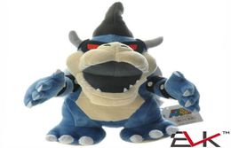 28 cm / 11 pouces Super Bros. Bleu Koopa bébé Dragon poupée en peluche foncée poupée en peluche douce en peluche Toy6537634