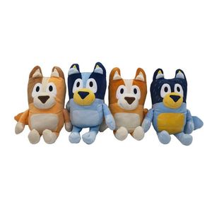 28cm Blue Family Toy Soft Kawaii Chien Toys Stuff Stuff Doll Anime Figure Ornements pour la salle de voiture Toy Toy Dolls Birthday Gift 17cm 40cm