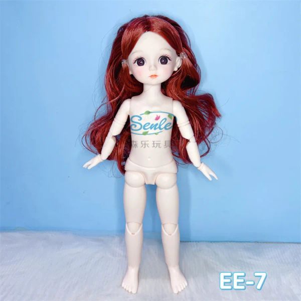 28cm Dolls Toys for Boy and Girl 20 balle maquillage pivotant nue 1/6 BJD Doll for Girls Toys