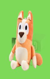 28 cm Nieuwe Zachte De Hond Bingo Knuffels Cartoon Film Speelgoed Blauw Bin Gevulde Pluche Pop Cadeaus Voor Kids9604633