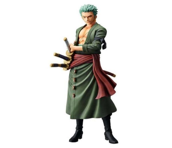 28 cm One Piece THE GRANDLINE MEN Collection Roronoa Zoro Figura de acción Estatua de juguete T30 Q07225193450