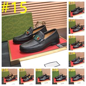 28Model herfstontwerper herenkwaliteit Leerschoenen Brits bedrijfsgrootte 38-45 Anti slip zacht lederen man mcrofiber leer luxueuze kleding schoenen maat 38-46