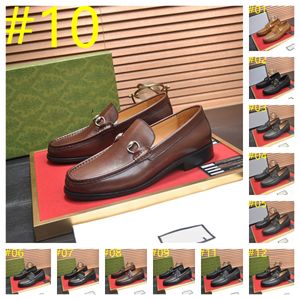 28Model handgemaakte heren bruiloft Oxford schoenen zwart blauw echt lederen platte designer jurk schoenen krokodil patroon zomerbedrijf formele loafers big size 38-46