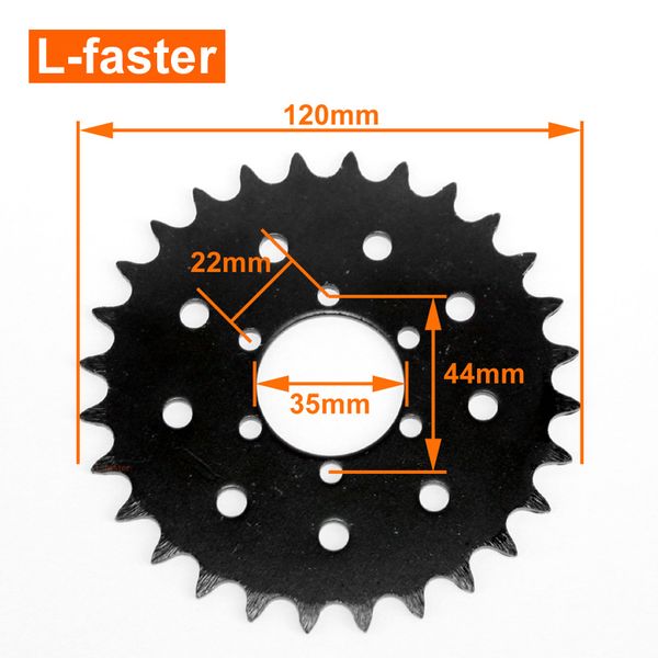 Roue de chaîne de pignon fixe à vélo 28T 16 dents Fix de dents Bélo