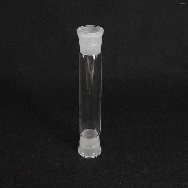 29/32 ambos tubos adaptadores de conexión recta de vidrio de junta esmerilada cristalería de laboratorio