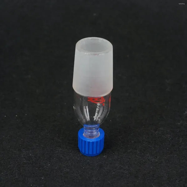 29/32 Adaptateur de thermomètre à douille en verre de laboratoire de laboratoire de sol stopper avec capuchon à vis