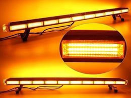 Luces de advertencia de emergencia led COB de 29 "a 63", barra de luces de recuperación, baliza intermitente, barra de luz estroboscópica ámbar