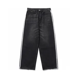2922SS SEMEDGE non lavée pour hommes bruts jeans denim de haute qualité Indigo petite quantité en gros prix japonais coton japon rouge Fe132