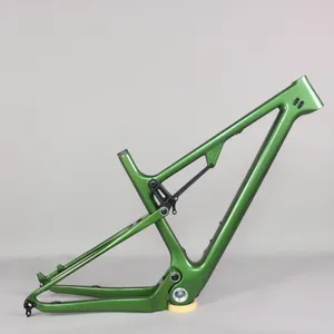 29er Boost Suspension Carbon XC Mtb Bike Frame FM078 BSA Pedalier Travel 100mm Chameleon YS3023 Pintura