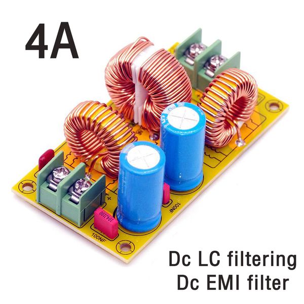 2A 4A 10A 20A FILTRO LC LC EMI Filtro de interferencia electromagnética EMC FCC Safety Car Audio Filtro de alta frecuencia