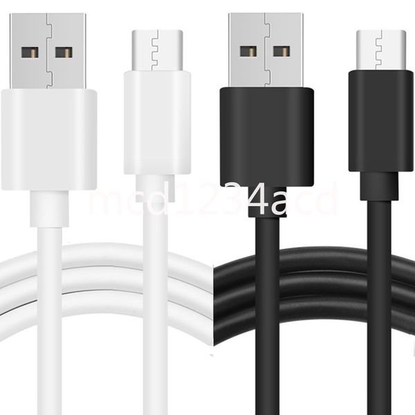 2A carga rápida Micro V8 5PIN tipo c Cable 1m 2M 3M Cables USB de carga rápida Cable para Samsung Lg Android Phone pc M1