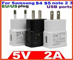 2A US AC Samsung Wall Charger pour Samsung N7100 Note3 pour iPhone iPad All Smart Phone High Quality by DHL 1000PCS8399693