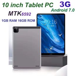 2021 de alta calidad Quad Core 10 pulgadas MTK6592 dual sim 3G tablet pc teléfono IPS pantalla táctil capacitiva android 5,1 1GB 16GB MQ10