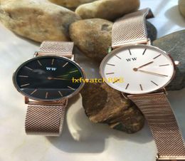 2A ww de haute qualité DW Woman Watches 32 mm et 36 mm Wellingtones Fashion Quartz Regardez Daniels ACIER INOXYDABLE WRISTRACHES5291289