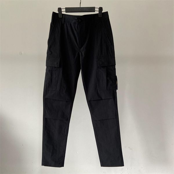 2B Date vêtement teint Cargo pantalon poche pantalon extérieur hommes pantalon tactique lâche survêtement taille Top qualité brassard pantalon taille M-XXL noir