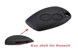 Coque de clé de voiture de remplacement à 2 boutons, pour Renault Duster Clio Dacia 3 Twingo Logan Sandero Modus, étui de clé sans lame 6939482