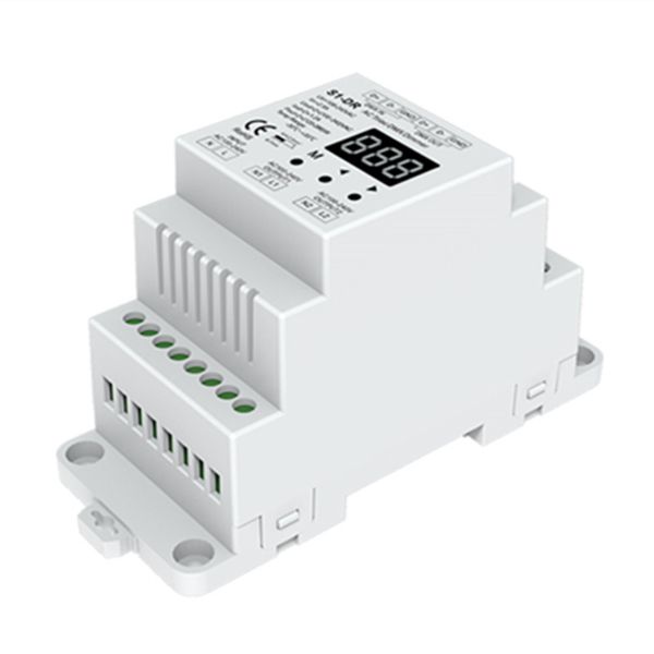 2CH * 1.2A AC Phase-cut DMX Gradateur S1-DR DMX512 Décodeur SCR DMX512 Décodeur Ingénierie Décodeur AC100V-240V DIN rail DMX 512 gradateur