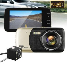 2CH 37quot écran jieli car dvr enregistreur automatique caméra vidéo véhicule vidéo dashcam 140 degrés