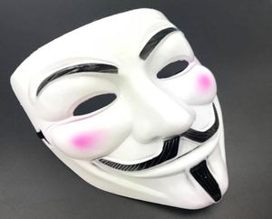 2Color Halloween Cosplay Maskers Masquerade Masks Full Face V Vendetta Anonieme Guy Fawkes Mask voor Vendetta Anoniem Valentine BA7971302