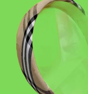 2Colors Super Quality Classic Bletter Designers Bandband Mélange Couleurs Stripes Modèle Brand Bande Bande Femme Hoop Hair Accessori6975189