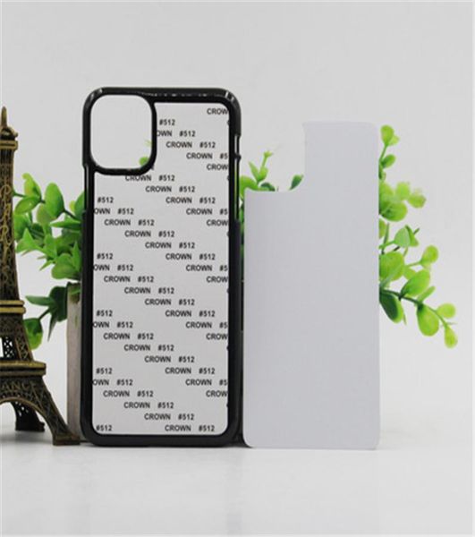 Sublimation 2D Plastique dur DIY Designer Phone Cases PC Sublimation Blank Back Cover pour iPhone 14 13 12 11 XS MAX XR Samsung Note6995721