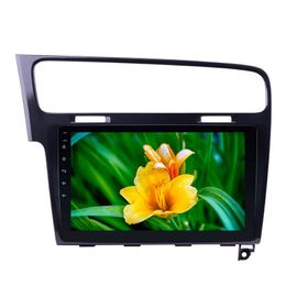 2Din Android 10,1 "coche dvd Radio GPS Quad-Core estéreo wifi reproductor Multimedia para 2013-2015 VW Volkswagen Golf 7