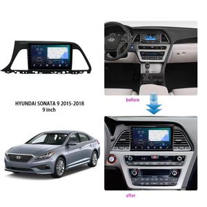 2din Android CAR VIDEO DVD QUAD CORE 1024P-scherm voor Hyundai Elantra 2015-2018 Audio Stereo GPS Navigation Radio WiFi