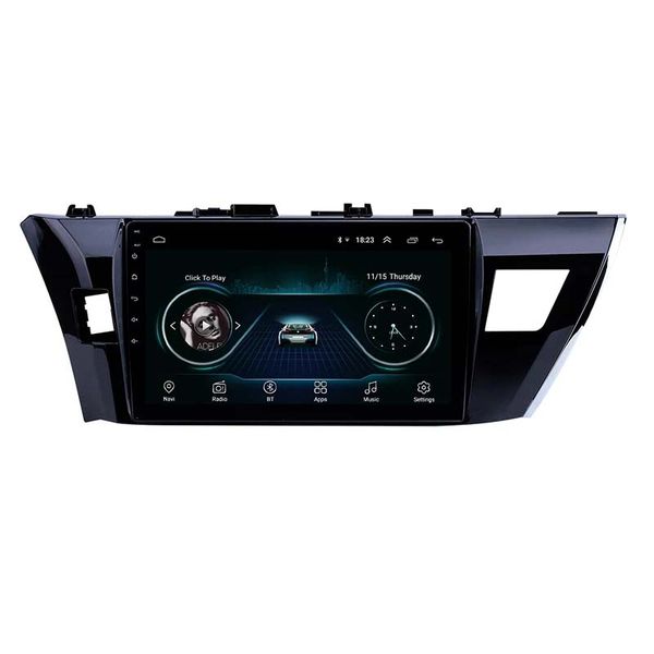 2Din Android voiture DVD Head Head Unité Radio Player Audio GPS multimédia pour 2013-2015 Toyota Corolla Carplay Caméra arrière