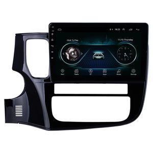 Lecteur multimédia dvd de voiture Android 2din pour 2014-2017 Mitsubishi OUTLANDER Support de navigation GPS OBD DVR wifi