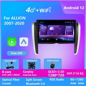 2Din Android vidéo Auto Radio Audio stéréo Navigation GPS autoradio lecteur multimédia pour TOYOTA ALLION 2007-2020