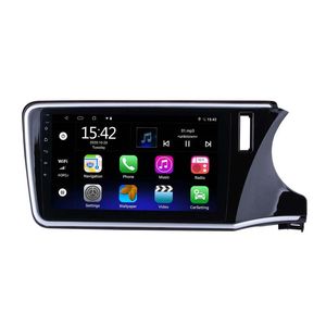 Lecteur d'unité stéréo Radio dvd de voiture 2Din Android 10.0 pour 2014-2017 HONDA CITY conduite à droite avec 2 Go de RAM 32 Go de ROM