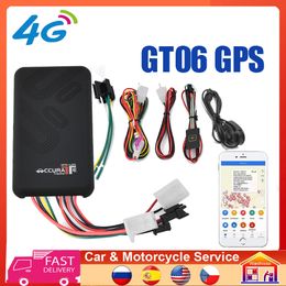 2G 4G GT06 MINI GPS tracker LBS LBS LOCATER CUT OFF / Fuel Car Alarm Tracking Monitor with Microphone Car Track System