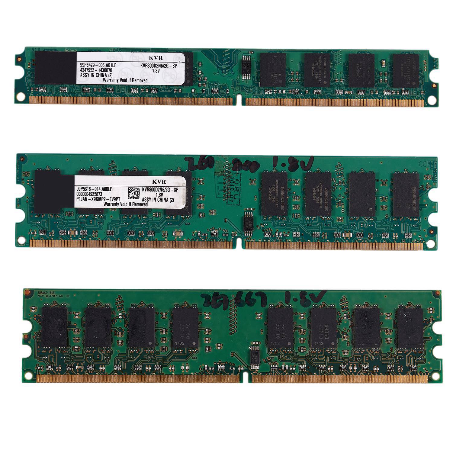 2 GB DDR2 PC2-6400 800 MHz 240pin 1,8 V Desktop DIMM-Speicher RAM für AMD