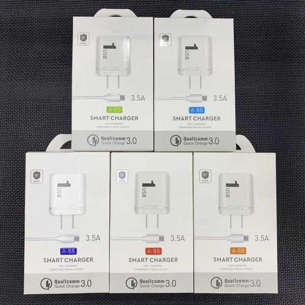Kit chargeur 2in1 Ports USB 5V adaptateur chargeur + câble de synchronisation de données Micro USB pour téléphone portable Samsung Huawei Xiaomi