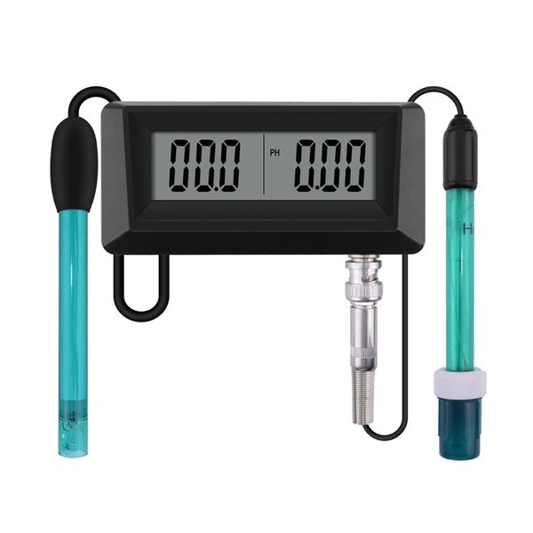 2in1 Nigitial Online Ph Salinity Monitor Tester de niveau de saline pour poisson Pool Pool Spa Water Water Quality Checker 24hours
