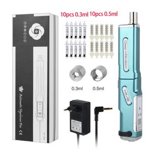 Pen électrique Hyaluron Electric pour 0,3 ml 0,5 ml Ampoule Head Adapter Tip Auto Mesotherapy Gun Beauty Instrument