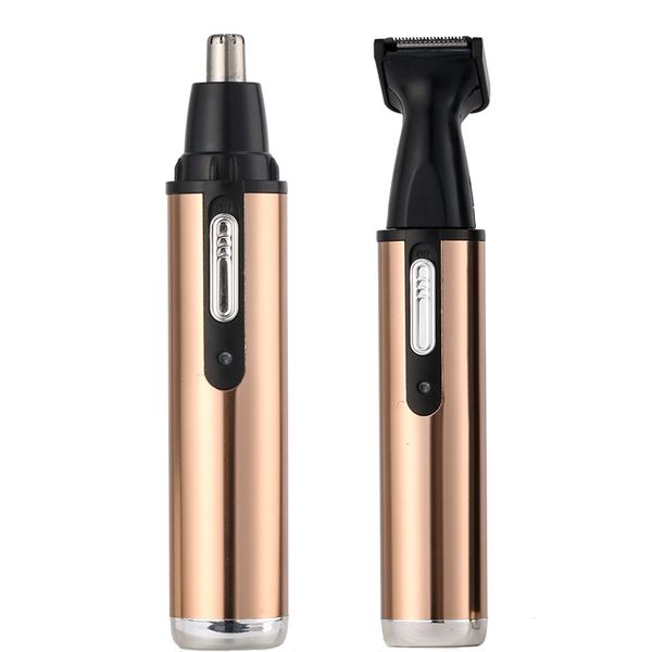 2in1 Électrique Nez USB Charge Pofessional Tondeuse Hommes Sourcil Oreille Épilation Du Visage Rasoir Barbe