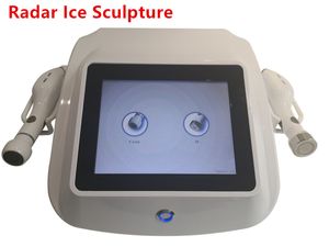 2IN1 Hifu Vmax Facial Radar Ice Sculpture For Wrinkle Removal Fine Lines Removal Skin Treatment Face Lifting RF Machine