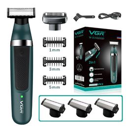 2in1 One Blade Professional Electric Shaver para hombres Húmedo en seco