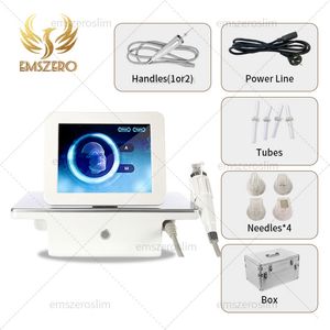 2in1 RF Microneedling Machine Fractionnaire Micro-Aiguille Beauté Machine Anti-Acné Peau Lifting Rides Vergetures Enlèvement