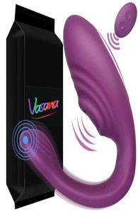 Vibromasseur de stimulation 2 en 1 faux pénis télécommande sans fil femme en forme de U portant vibrateur Gspot jouet sexuel féminin masturbation7567945