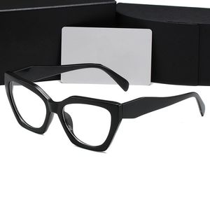 2J06 Fashion Zonnebril Man Goggle Heren Designer Zonnebril Vrouwen Cateye Bril Transparante Optische Lens Zonnebril Retro Zonnebril Mannen Mode Bril