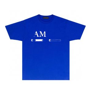 2j22 T-shirts pour hommes T-shirts de créateurs de mode Am Hommes Été à manches courtes 24colors Amirlies Amiiri Imiri Personnalité Am2 Alphabet Ami Doodle Street Vêtements pour hommes