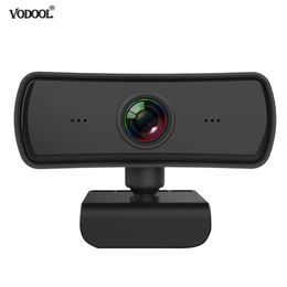 2K 2560*1440 Webcam HD ordinateur PC WebCamera avec Microphone caméras rotatives diffusion en direct appel vidéo conférence travail